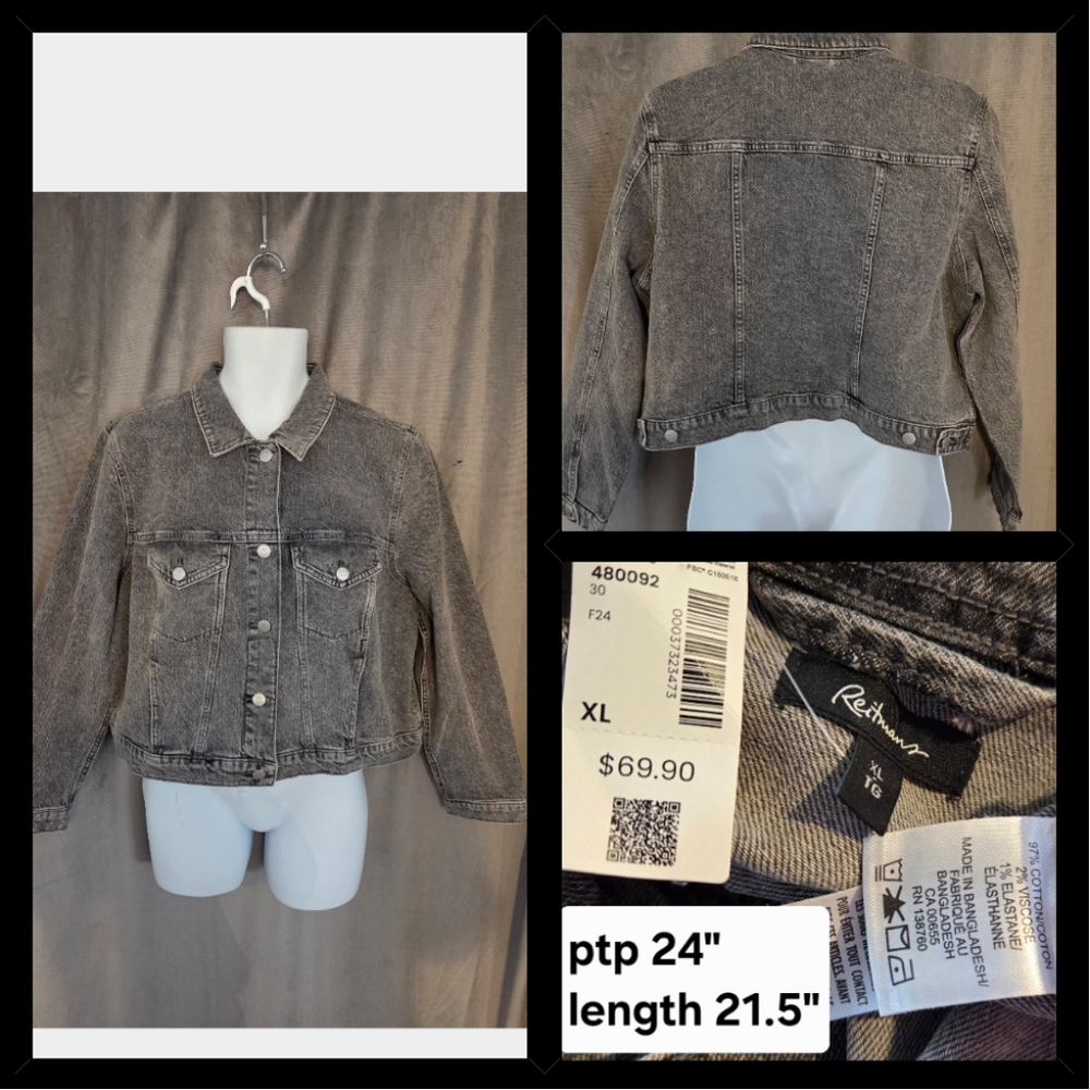NWT Size XL jean jacket